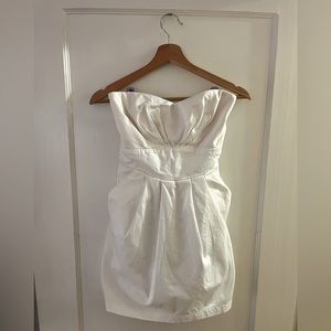 White Denim Trixxi Mini Dress